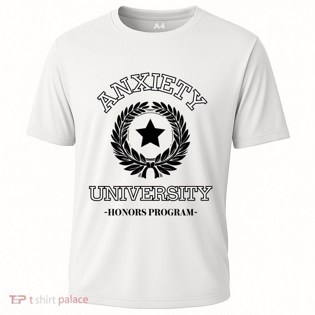 Anxiety University Honors Program Cooling Performance Crew T-Shirt