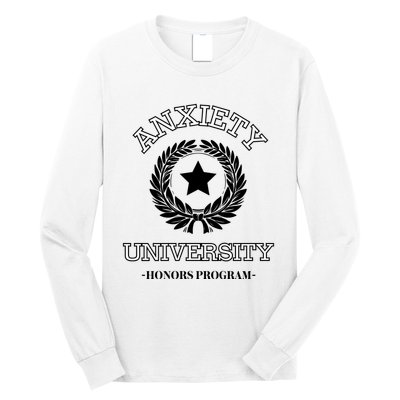Anxiety University Honors Program Long Sleeve Shirt