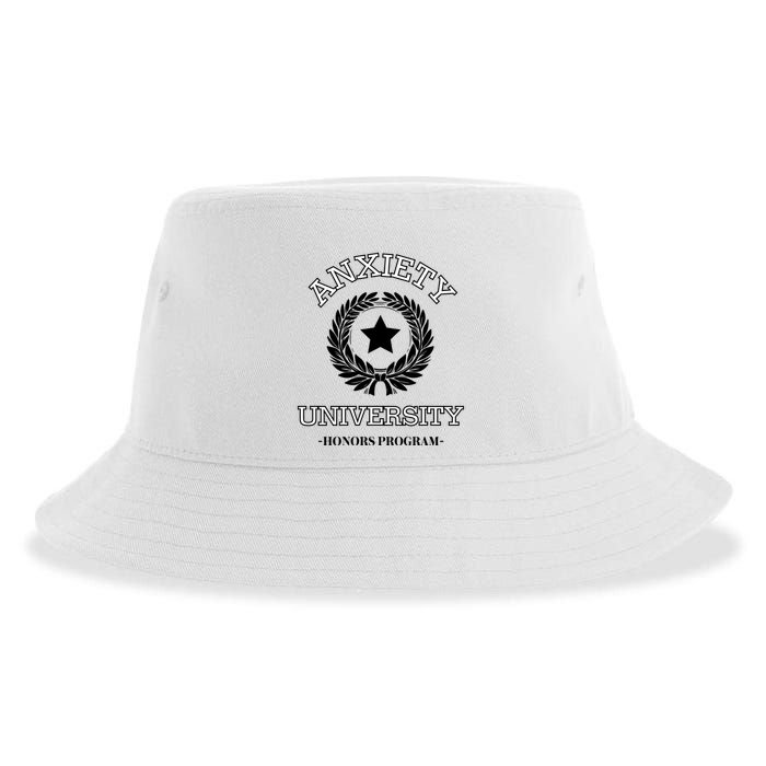 Anxiety University Honors Program Sustainable Bucket Hat