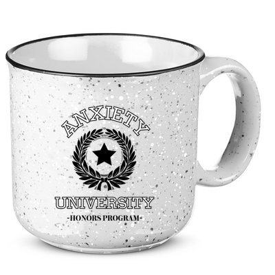 Anxiety University Honors Program 15oz Campfire Ceramic Mug