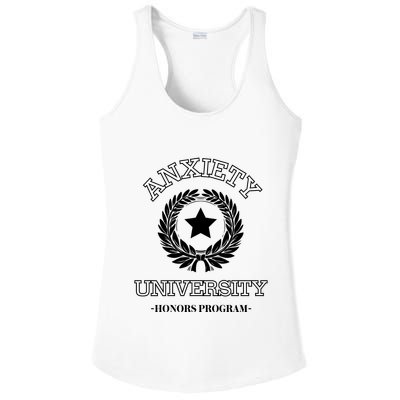 Anxiety University Honors Program Ladies PosiCharge Competitor Racerback Tank
