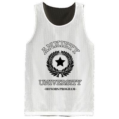 Anxiety University Honors Program Mesh Reversible Basketball Jersey Tank