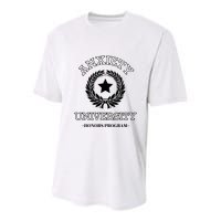 Anxiety University Honors Program Youth Performance Sprint T-Shirt