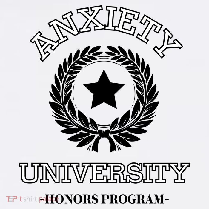 Anxiety University Honors Program Baby Bodysuit