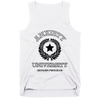 Anxiety University Honors Program Tank Top