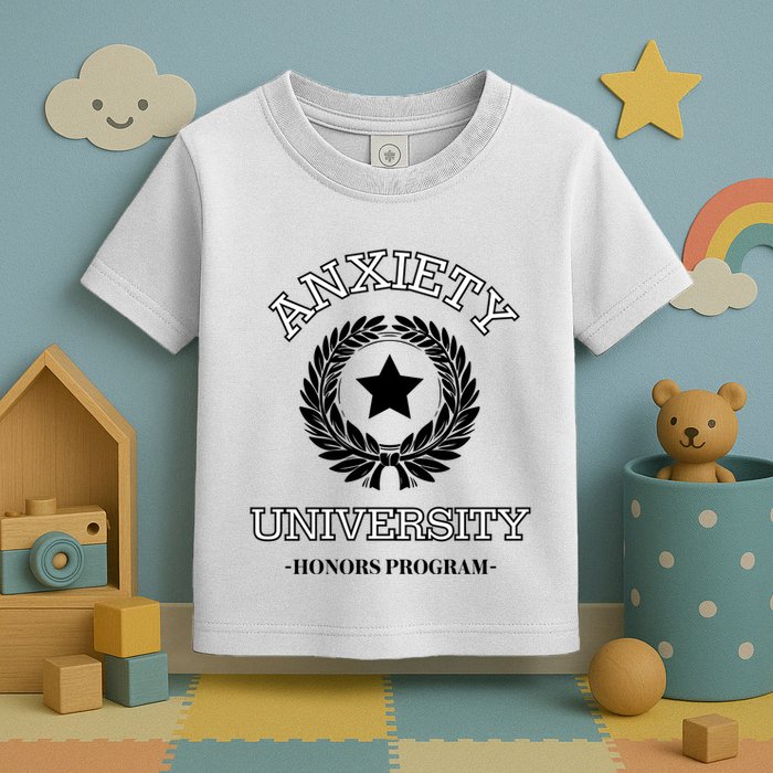 Anxiety University Honors Program Toddler T-Shirt