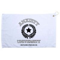 Anxiety University Honors Program Grommeted Golf Towel