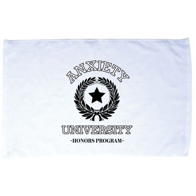 Anxiety University Honors Program Microfiber Hand Towel
