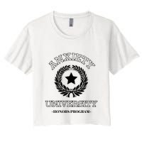 Anxiety University Honors Program Crop Top