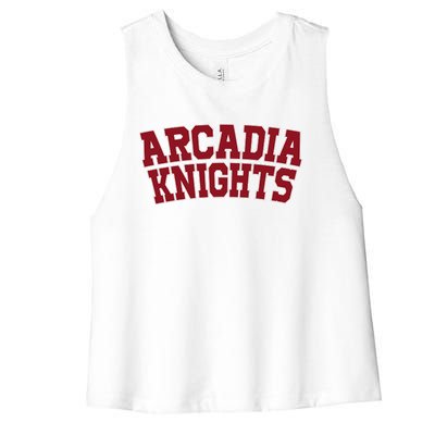 Arcadia University Knights Women's Racerback Cropped Tank