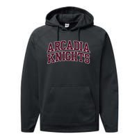 Arcadia University Knights Performance Fleece Hoodie