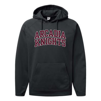 Arcadia University Knights Performance Fleece Hoodie