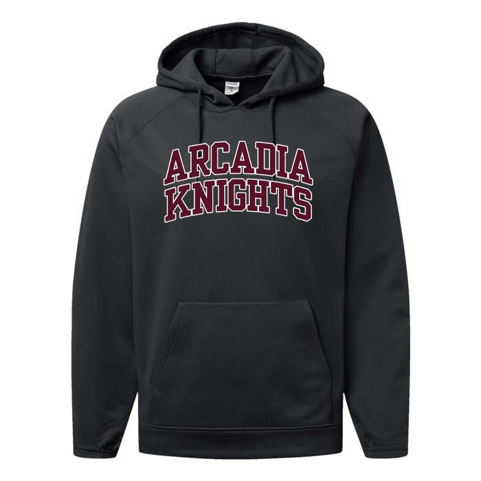 Arcadia University Knights Performance Fleece Hoodie