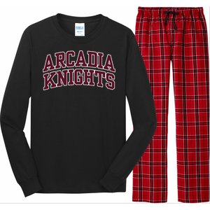 Arcadia University Knights Long Sleeve Pajama Set