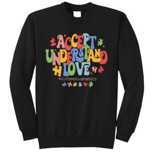 Accept Understand Love Autism Awareness Sweatshirt