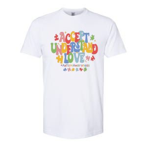 Accept Understand Love Autism Awareness Softstyle CVC T-Shirt