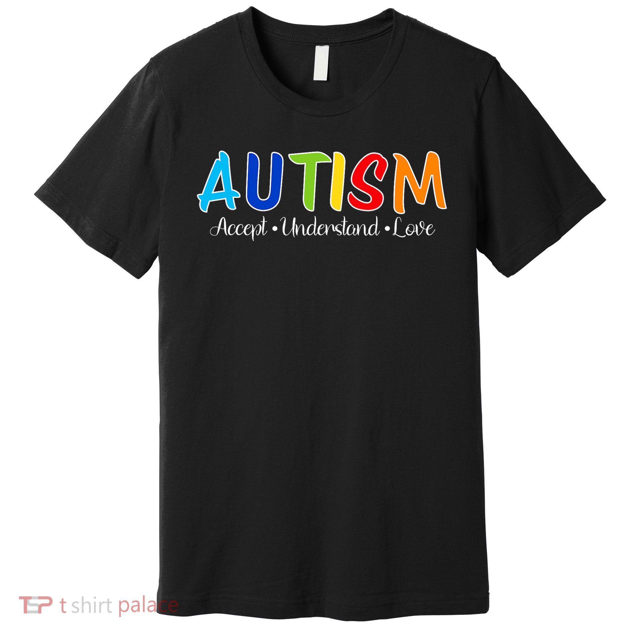 Accept Understand Love Autism Awareness Premium T-Shirt