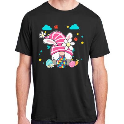 Accept Understand Love Gnome Autism Awareness Easter Day Adult ChromaSoft Performance T-Shirt