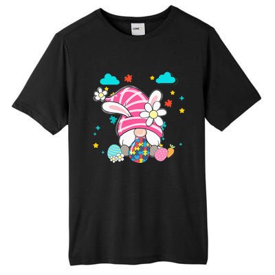 Accept Understand Love Gnome Autism Awareness Easter Day Tall Fusion ChromaSoft Performance T-Shirt