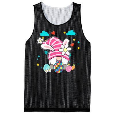 Accept Understand Love Gnome Autism Awareness Easter Day Mesh Reversible Basketball Jersey Tank