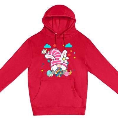 Accept Understand Love Gnome Autism Awareness Easter Day Premium Pullover Hoodie