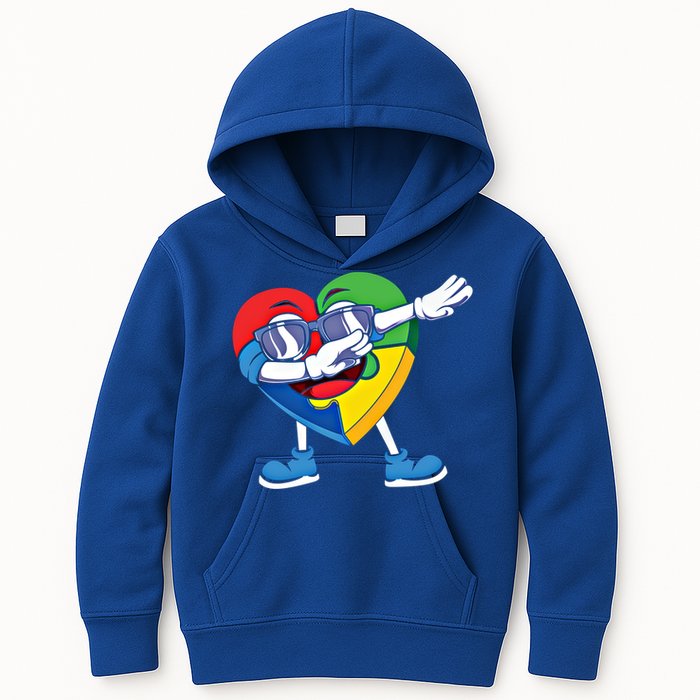 Accept Understand Love Puzzle Piece Heart Autism Awareness Gift Kids Hoodie