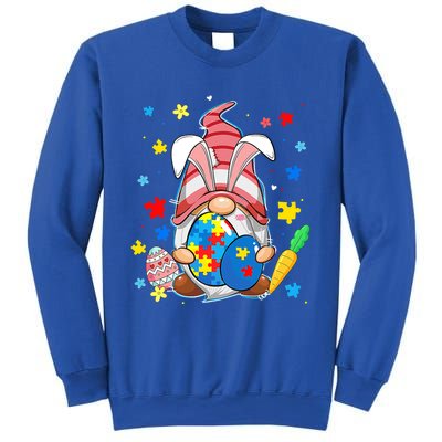 Accept Understand Love Gnome Autism Awareness Easter Day Cool Gift Sweatshirt