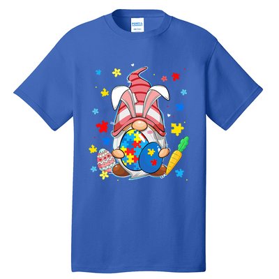 Accept Understand Love Gnome Autism Awareness Easter Day Cool Gift Tall T-Shirt