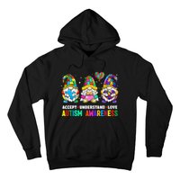 Accept Understand Love Autism Awareness Gnome Hoodie