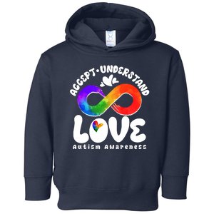 Accept Understand Love Autism Awareness Toddler Hoodie