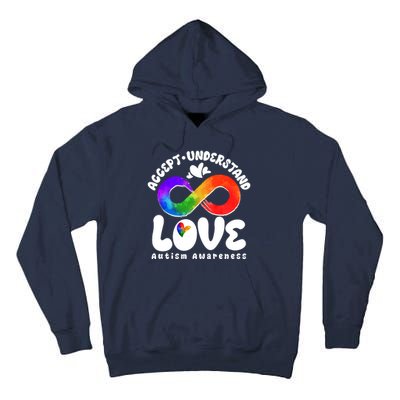 Accept Understand Love Autism Awareness Tall Hoodie