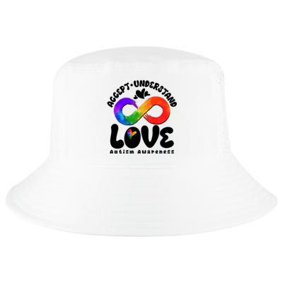 Accept Understand Love Autism Awareness Cool Comfort Performance Bucket Hat