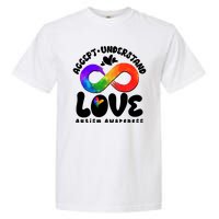 Accept Understand Love Autism Awareness Garment-Dyed Heavyweight T-Shirt