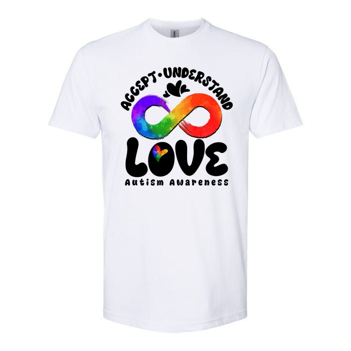 Accept Understand Love Autism Awareness Softstyle CVC T-Shirt