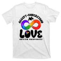 Accept Understand Love Autism Awareness T-Shirt