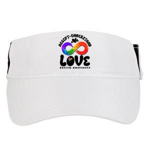 Accept Understand Love Autism Awareness Adult Drive Performance Visor