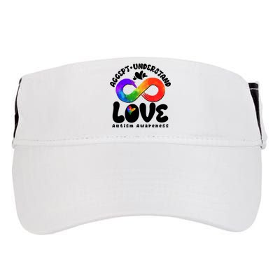 Accept Understand Love Autism Awareness Adult Drive Performance Visor