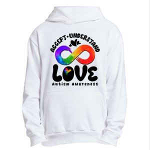 Accept Understand Love Autism Awareness Urban Pullover Hoodie