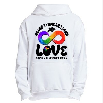 Accept Understand Love Autism Awareness Urban Pullover Hoodie