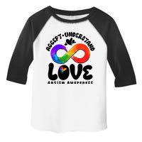 Accept Understand Love Autism Awareness Toddler Fine Jersey T-Shirt