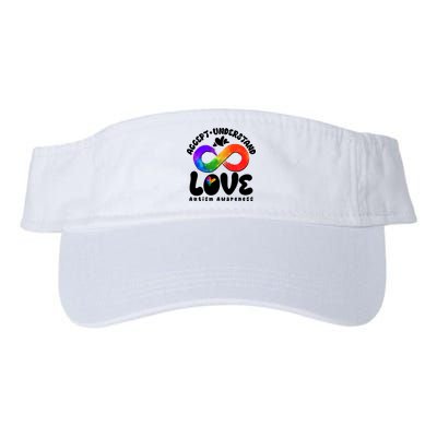Accept Understand Love Autism Awareness Visor