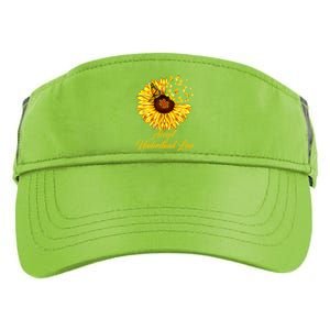 Accept Understand Love Sunflower Autism Adult Drive Performance Visor