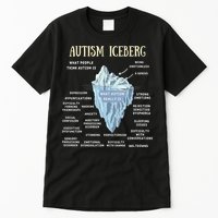 Accept Understand Love Autism Awareness Autism Iceberg Tall T-Shirt