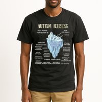 Accept Understand Love Autism Awareness Autism Iceberg Tall T-Shirt