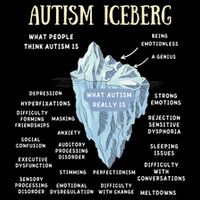 Accept Understand Love Autism Awareness Autism Iceberg Tall T-Shirt