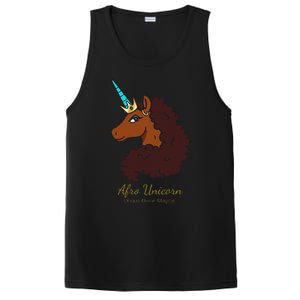 Afro Unicorn Large Portrait V2 PosiCharge Competitor Tank