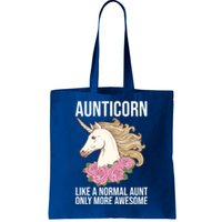 Auntie Unicorn Meaningful Gift Aunticorn Auntie Family Matching Gift Tote Bag