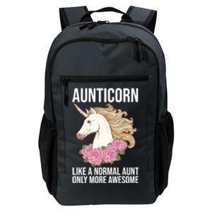 Auntie Unicorn Meaningful Gift Aunticorn Auntie Family Matching Gift Daily Commute Backpack