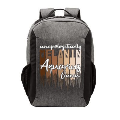 Aquarius Unapologetically Melanin Queen For Black Funny Gift Vector Backpack