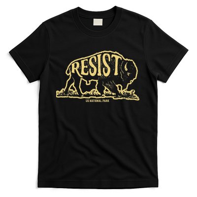 Alt Us National Park Resist Service T Bison Vintage T-Shirt